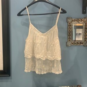American Eagle M sheer tank